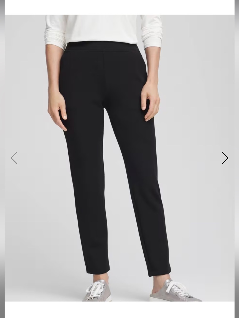 Chicos “So Slimming” ankle Black Pants